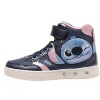 Geox Skylin Junior de niña en azul y rosa