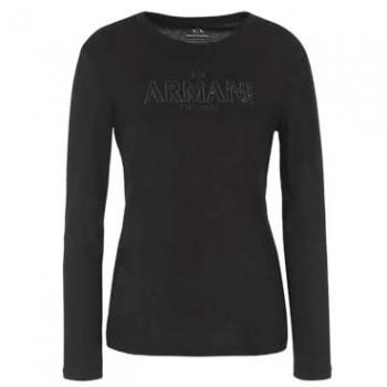 Veste en coton noir Armani Exchange