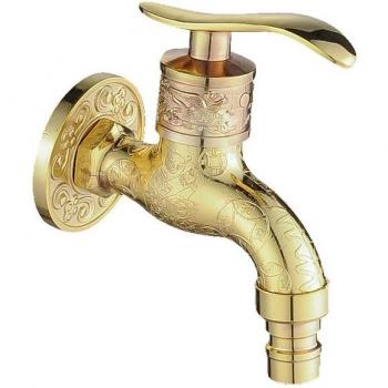 Single Cold Water Wall Faucet Antique Bronze