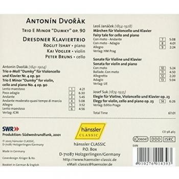 Sonata di Elegia per Violino, Viola e Contrabbasso E‑Minore Op.23
