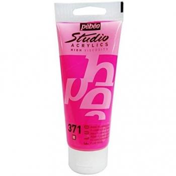 Studio Acrilici 100 ml Fluorescenti Rosa