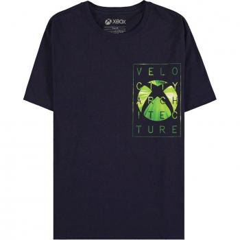Microsoft Herren T-Shirt Kurzarm Schwarz (M)