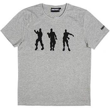 Artesania Cerda Herren Camiseta Fortnite, Grau, One Size
