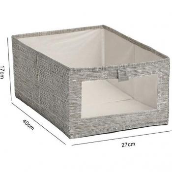 Conteneur de rangement pliable pour garde-robe
