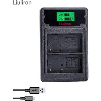 Chargeur de batterie pour Nikon D300S D300 D100 D200 D700 D70S D70 D80s D80 D90 D50