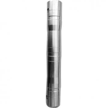 Accessoire d'haltérophilie argenté 60cm