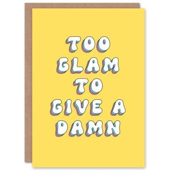 Shimmering Humor Birthday Card