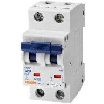 Gewiss RB60 interruptor magnetotérmico 2 polos C16 6000A
