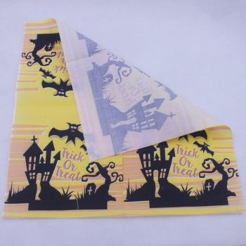 Utensilios Desechables de Halloween con Murciélagos y Elfos