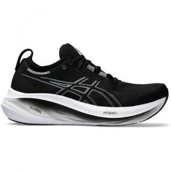 Scarpe ASICS GEL-Nimbus 26 Wide Uomo Nero Bianco 42