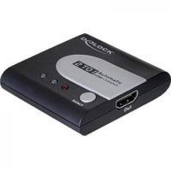 Delock 2‑zu‑1 HDMI‑Switcher – Hochgeschwindigkeitsmodell