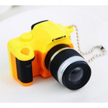 Luminous LED Camera Keychain