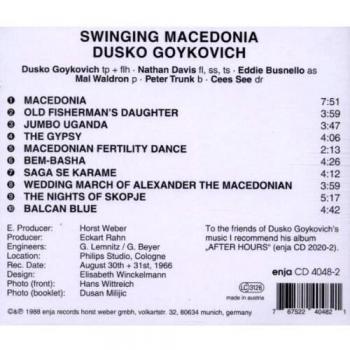 Enja Hw (edel) Dusko Goykovich - Swinging Macedonia
