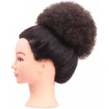 Extensión Corta Peine Plástico Moño Afro