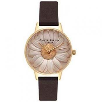 Olivia Burton Lederarmband‑Analog‑Uhr OB15EG38