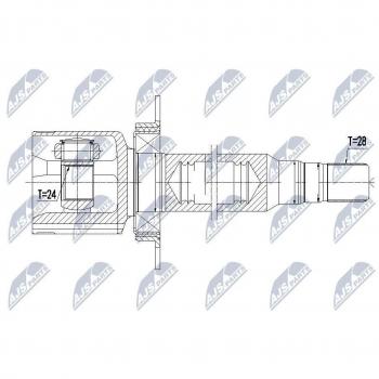 Drive Shaft Coupling Kit (NTY NPW‑VV‑086)