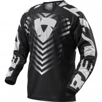 Maillot Rev'It! Rough Noir-Blanc