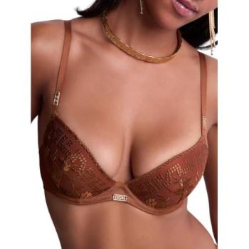Rules of Attraction Push‑Up Bra (Brown) – 32C