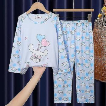 Pijama Kawaii Sanrio My Melody & Cinnamoroll à manches longues