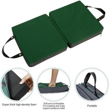 Tragbares Yogakissen „Garten‑Comfort“ – 35 cm hoch, extra weich, für Baby & Knie