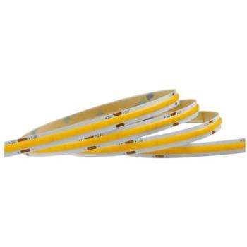 24V 5‑Meter Dotless COB LED Panel – 480 LEDs, 6500K, UK Adapter