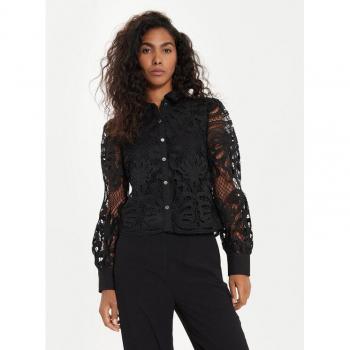 Morgan Hemd 242-COSLAX Schwarz Slim Fit