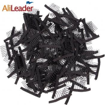 Alileader Pruik Kammen met 7 Stalen Tand Clips