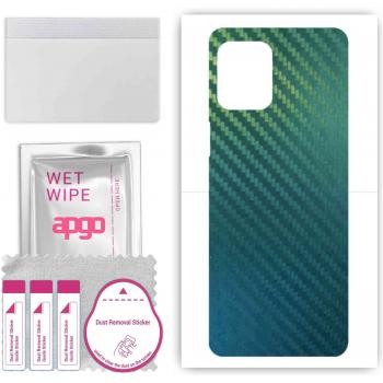 Sticker di protezione Carbon Chameleon per Motorola Moto G100 – Film Folio COCA1