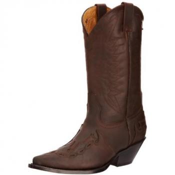 Grinders Unisex Cowboylaarzen Bruin Lederen Arizona HI