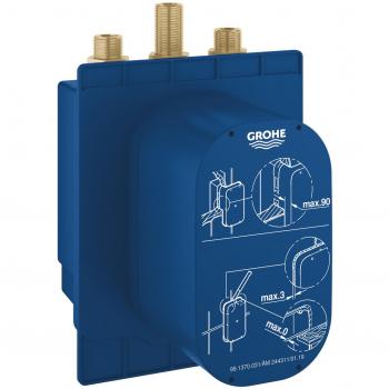 Bloc de montage dissimulé Grohe Eurosmart Cosmopolitan E avec mélangeur thermostatique préréglable 36416001