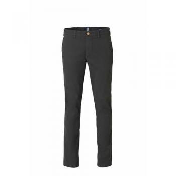 MEYER M5.CHINO – Mikrostruktur Super‑Stretch Bio‑Baumwoll-Chino für Herren