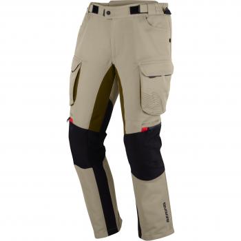 Pantalon Moto Bering Freeway Beige-Noir