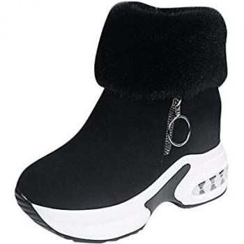 Einfarbige Stiefeletten Damenschuhe
