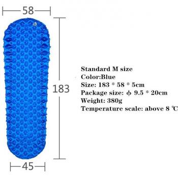Folding Inflatable Travel Sleeping Pad