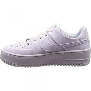 Nike W AF1 SAGE LOW Women's Sneakers in WHITE/WHITE-WHITE 100