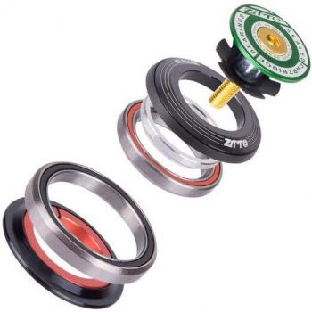 ZTTO CNC Integrated Tapered Bicycle Headset 42mm/52mm for 1 1/8-1 1/2 Straight Fork IS42 IS52 Angular Contact 4252ST