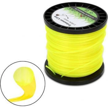 Linea di Rifilatura Swanew per Decespugliatore – 2,4 mm in Nylon Giallo (100 m)