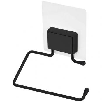 Porta Carta Igienica Compactor Bestlock Magic Nero senza Viti