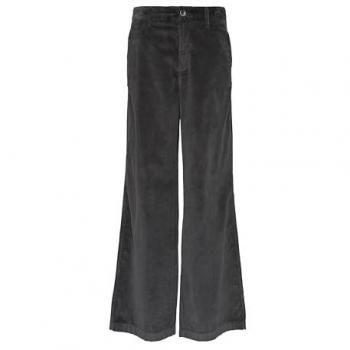 S.Oliver RED LABEL Regular Fit Cordhose aus reiner Baumwolle mit weitem Bein Größe 44 - women - Anthrazit - 44