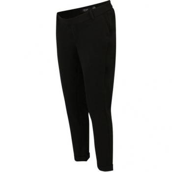 Vero Moda Maternity Schlupfhose Schwarz mit Umschlag