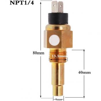 Marine Water Temperature Sender 3/8-18 NPT