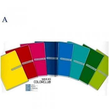 Blasetti - Maxi Quaderno 80gr Blasetti Colorclub Rig.a Cf.10