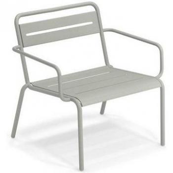 Fauteuil Star Lounge Emu – Gris Ciment Unitaire