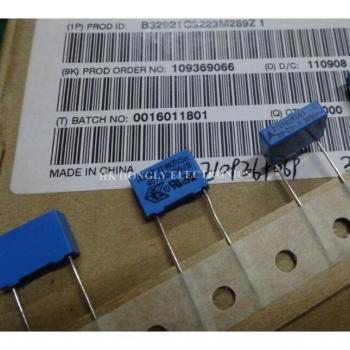 B32921 50 Stück Metallfilm-Kondensatoren 10nF-68nF