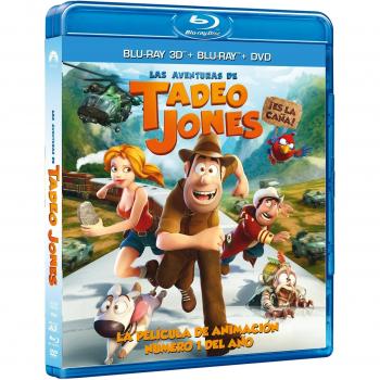 Las Aventuras De Tadeo Jones 3D + BluRay (SP)