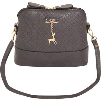 Mini sac à bandoulière femme en forme de coquillage avec jouet cerf #L10