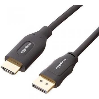 AmazonBasics - Adaptador DisplayPort a HDMI (1,8 m)