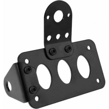 Soporte Retro Metal para Matrícula en Moto