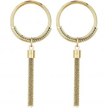 Orecchini LJ1162 in acciaio dorato Liu Jo