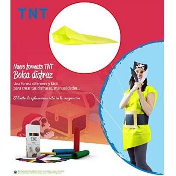 Bolsa para disfraz 65 x 90 cm tejido no tejido TNT 60gr amarilla